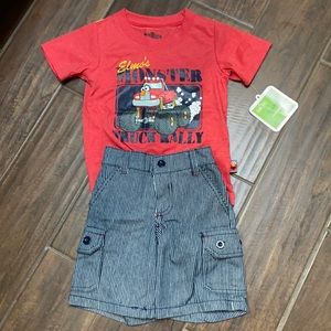 Brand new Toddler 3T Sesame Street set